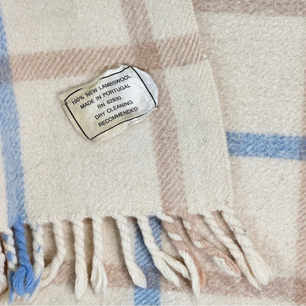 Pendleton lambswool throw